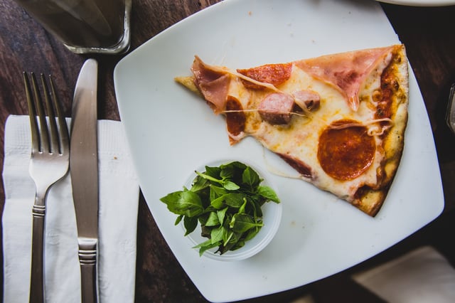 pizza and carbo-loading